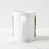 Gerade schauend Jumbo-Tasse (Rückseite)