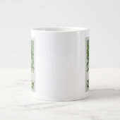 Gerade schauend Jumbo-Tasse (Vorderseite)