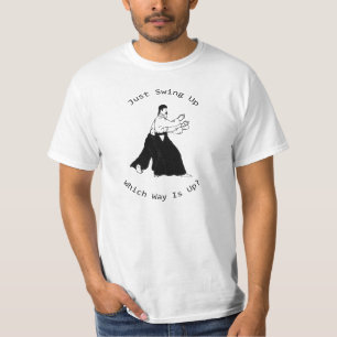 Gerade Schwingen oben T-Shirt