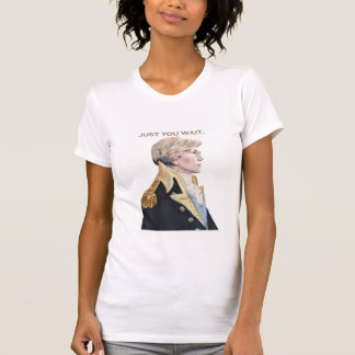 Gerade Sie T-Shirt Wartezeit Elizabeth Waren