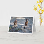 Gerade Sie und ich Kind! Karte (Gelbe Blume)