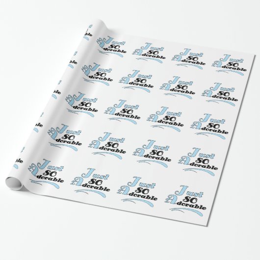 Gerade so entzückend geschenkpapier (Ungerollt)