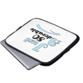 Gerade so entzückend laptopschutzhülle (Vorne Knopf)