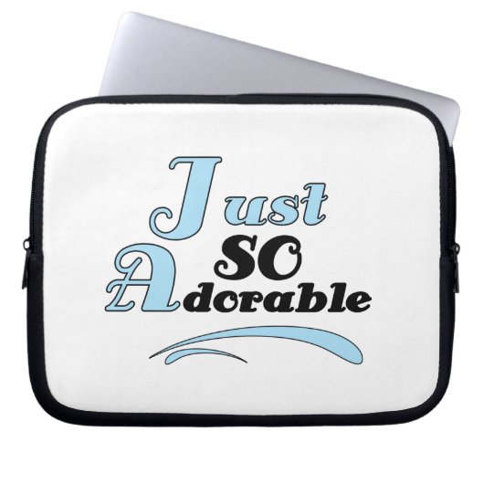 Gerade so entzückend laptopschutzhülle (Vorderseite)