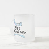 Gerade so entzückend mattglastasse (Vorderseite Links)