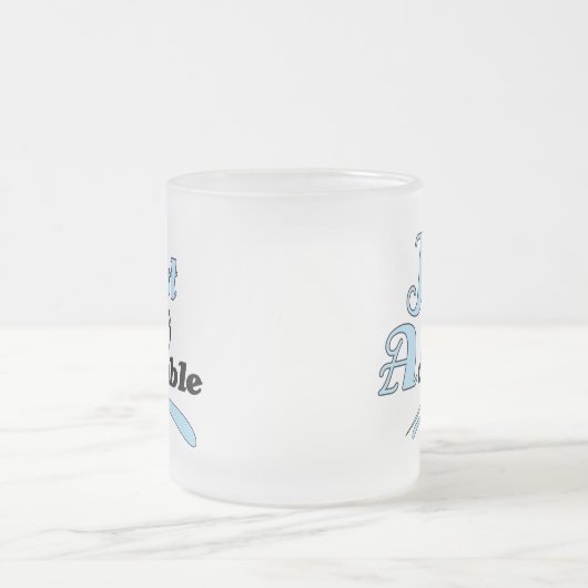 Gerade so entzückend mattglastasse (Mittel)