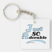 Gerade so entzückend schlüsselanhänger (Vorderseite)