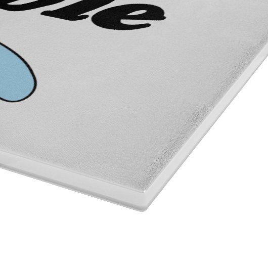 Gerade so entzückend schneidebrett (Ecke)