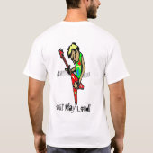 Gerade Spiel laut! T-Shirt (Rückseite)