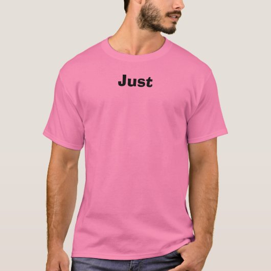 Gerade T-Shirt (Vorderseite)