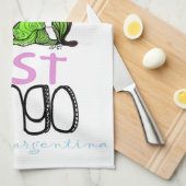 Gerade Tango hergestellt in Argentinien Handtuch (Viertel Falte)