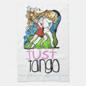 Gerade Tango hergestellt in Argentinien Handtuch (Vertikal)