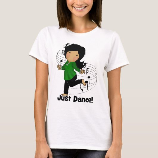 Gerade Tanz-Damen-T - Shirt (Vorderseite)