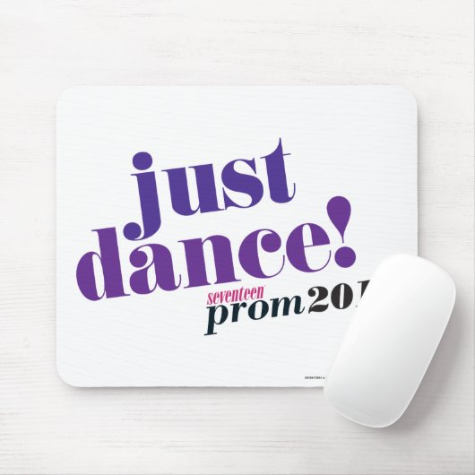 Gerade Tanz - lila Mousepad (Mit Mouse)