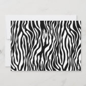 Gerade Tanzdisco Diva-Party Einladung (Rückseite)