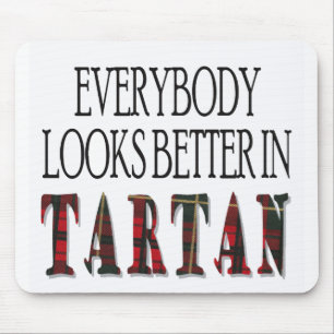 gerade Tartan Mousepad