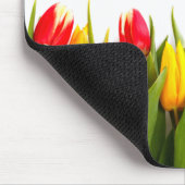 Gerade Tulpen Mousepad (Ecke)