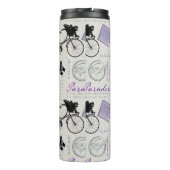 Gerade um die Ecke Thermosbecher (Rückseite)