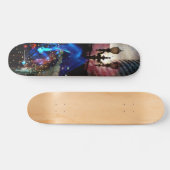 Gerade unter der Stadt Skateboard (Horizontal)