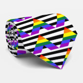 Gerade Verbündete Krawatte (Gerollt)