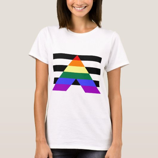 Gerade Verbündete T-Shirt (Vorderseite)