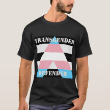 Gerade Verbündetertransgender-Verteidigerflagge