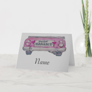 Gerade verheiratet ankündigung