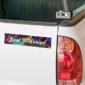 Gerade verheiratet autoaufkleber (Auf Lkw)