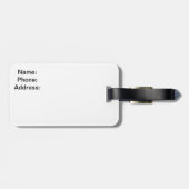 Gerade verheiratet gepäckanhänger (Rückseite horizontal)