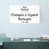 Gerade verheiratet - kundengerecht banner (Messeveranstaltung)