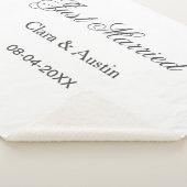 Gerade verheiratet Name des Paares Datum Jahr Hoch Sherpadecke (3/4)