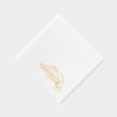 Gerade verheiratet Taxi Cocktail Hochzeit Servietten Mit Folie (Rechts)