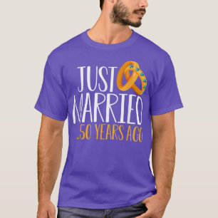 Gerade verheiratet vor 50 Jahren 50. Goldene Hochz T-Shirt