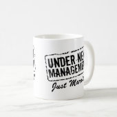 Gerade verheiratete Kaffee-Tasse | unter neuem Kaffeetasse (VorderseiteRechts)