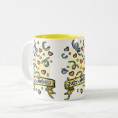 Gerade verheiratete Tasse (Vorderseite Links)