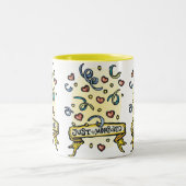 Gerade verheiratete Tasse (Mittel)