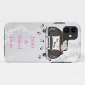 GERADE VERHEIRATETER IPHONE 5 FALL-WEISSES Case-Mate iPhone HÜLLE (Rückseite (Horizontal))