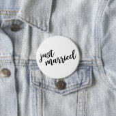 Gerade verheirateter Knopf Button (Beispiel)