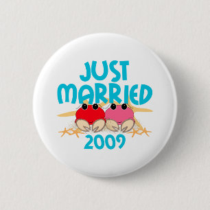 Gerade verheiratetes 2009 button