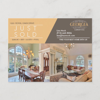 GERADE VERKAUFSFoto zwei Ankündigungspostkarte