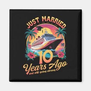 Gerade vor 10 Jahren geheiratet Romantisches passe Magnet