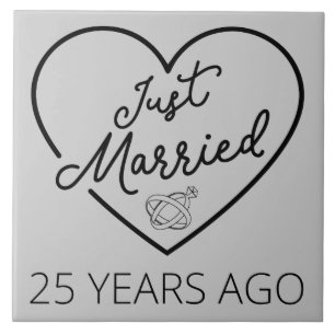 Gerade vor 25 Jahren geheiratet III Fliese
