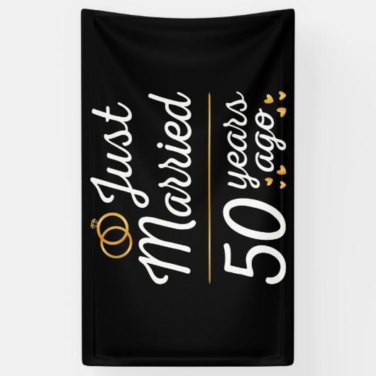 Gerade vor 50 Jahren verheiratet II Banner (Vertikal)