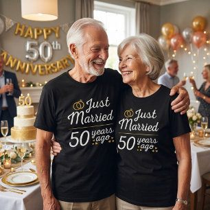 Gerade vor 50 Jahren verheiratet II T-Shirt