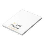 Gerade vor 50 Jahren verheiratet IV Notizblock (Rotiert)