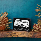 Gerade vor 50 Jahren verheiratet V Fotoplatte (Seite)