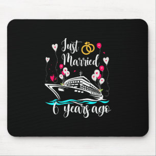 Gerade vor 6 Jahren geheiratet 6. Hochzeitsjubiläu Mousepad