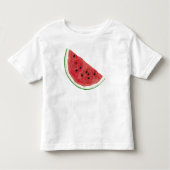 Gerade Wassermelone Kleinkind T-shirt (Vorderseite)