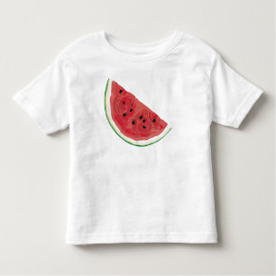 Gerade Wassermelone Kleinkind T-shirt