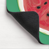 Gerade Wassermelone Mousepad (Ecke)